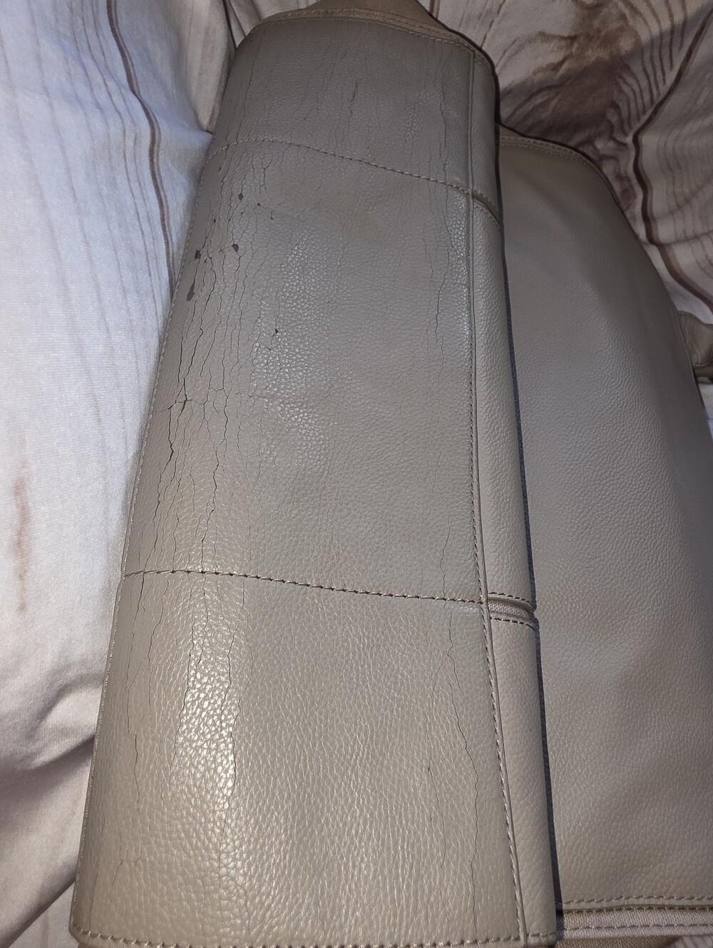 Tory Burch Ella Large Leather & Canvas Tote - Picture 10 of 15